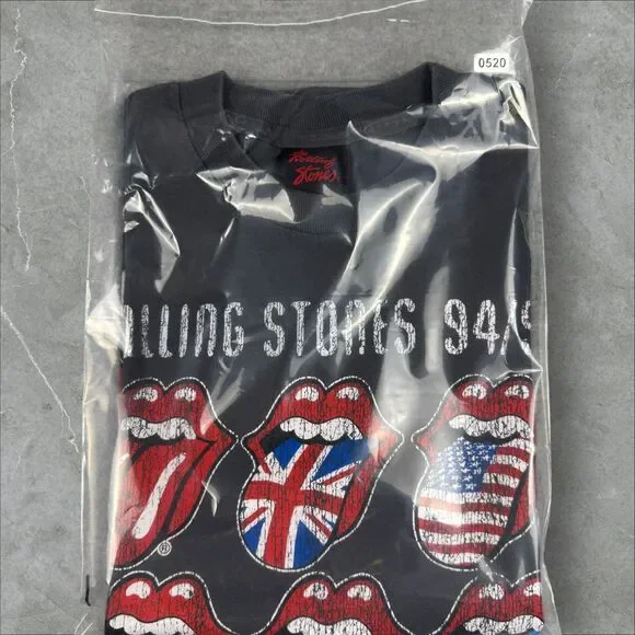 The Rolling Stones 94/95 VooDoo Lounge Tour Y2K Reprint Tongue and Lips - Small - Picture 7 of 7